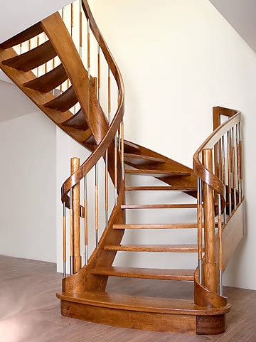 Treppe mit Geländer 1
