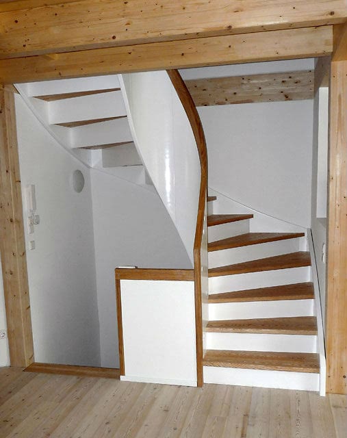 Treppe mit Setzstufen 1