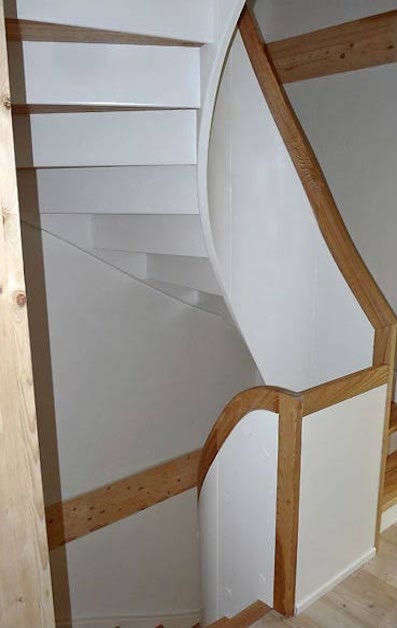 Treppe mit Setzstufen 3
