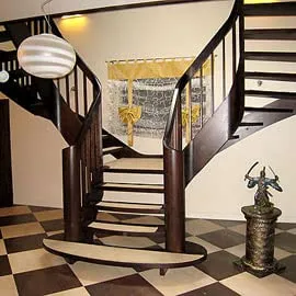 holztreppe zweilaeufig 5